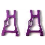 Aluminiowe tylne wahacze do modeli HSP - purpurowe